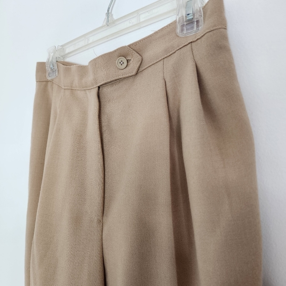 Vintage Giorgio Sant Angelo Wool Pleated Trouser Pants size 14 - Picture 5 of 14